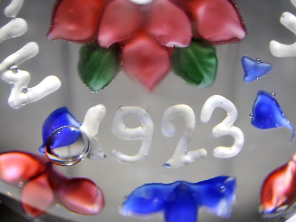 Union Glass Co. 1923 Custom Weight