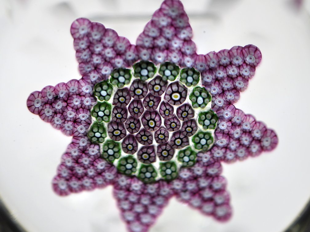 Perthshire 1982 Faceted Star Millefiori