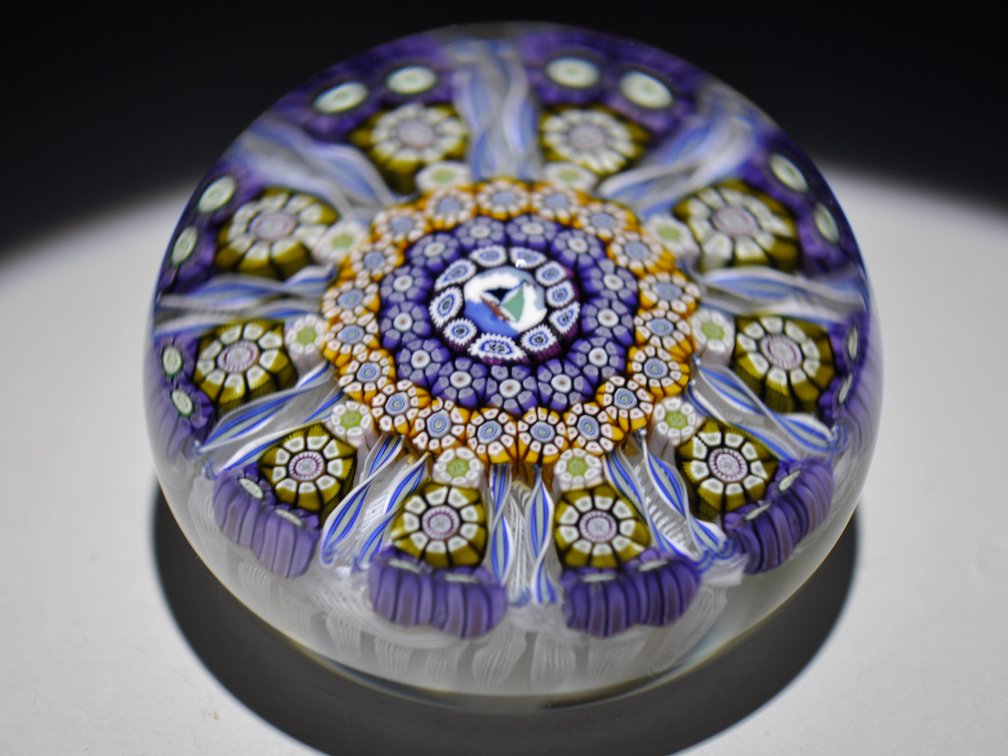 Perthshire 1980 Sailboat Millefiori Starburst