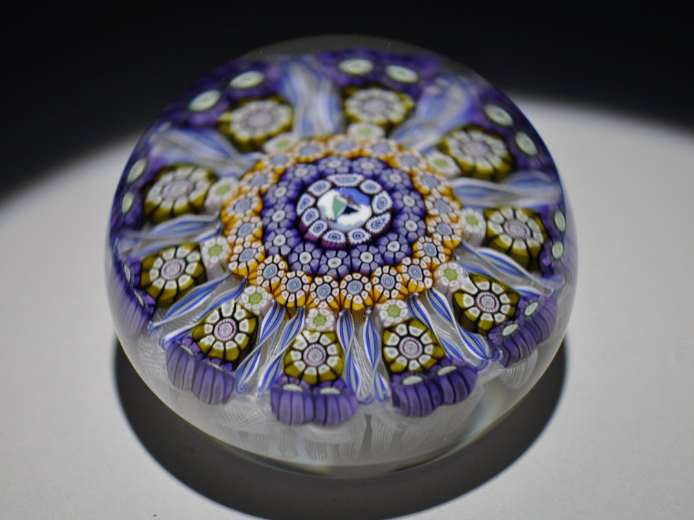 Perthshire 1980 Sailboat Millefiori Starburst