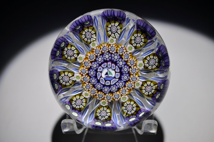 Perthshire 1980 Sailboat Millefiori Starburst