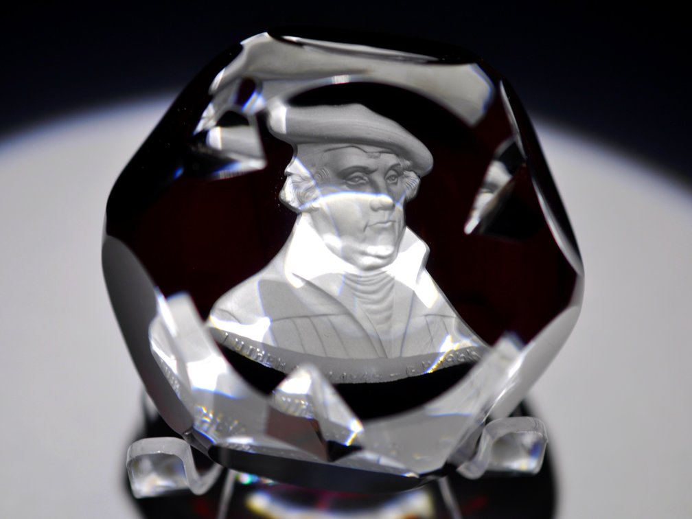 Baccarat 1955 Martin Luther Sulphide