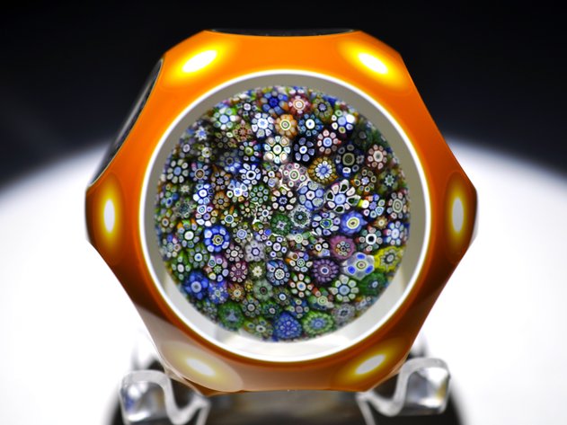 Perthshire P1981H Millefiori Overlay