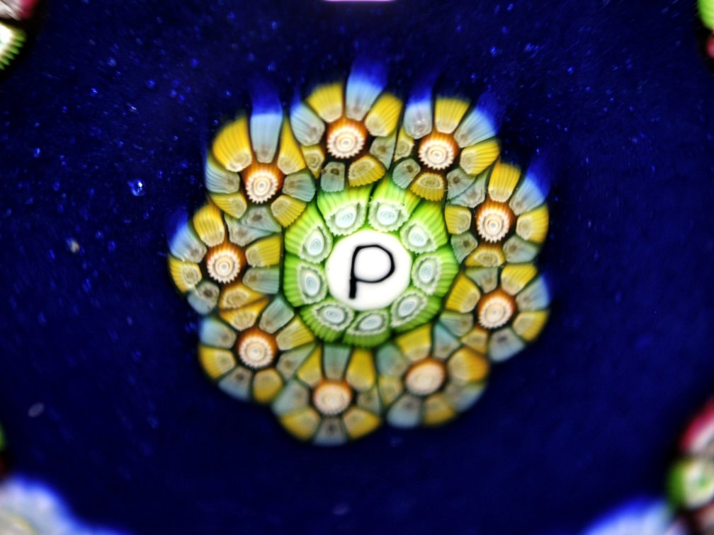 Perthshire Millefiori Glass Knob