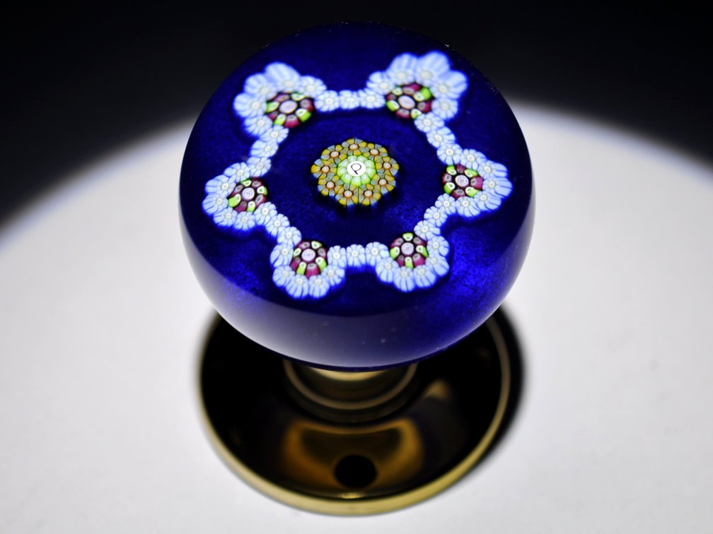 Perthshire Millefiori Glass Knob