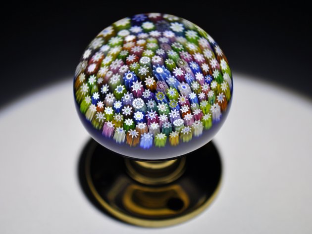 Perthshire Millefiori Glass Doorknob