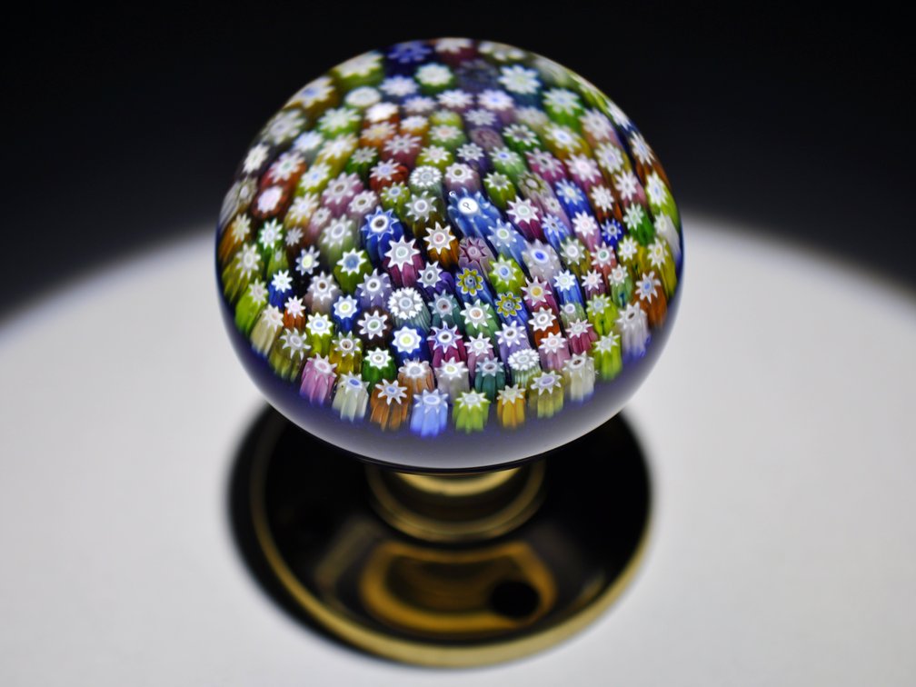 Perthshire Millefiori Glass Doorknob