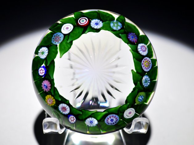 St. Louis 1976 Millefiori Paperweight