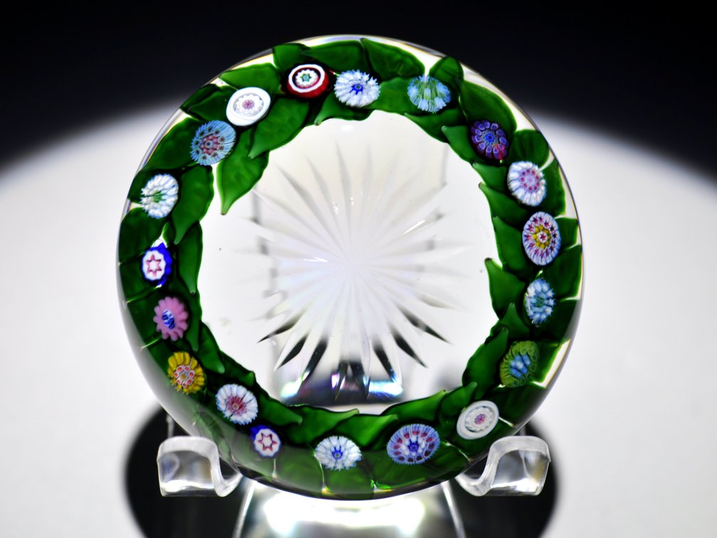 St. Louis 1976 Millefiori Paperweight