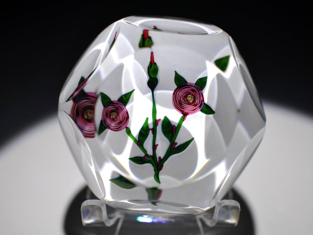 St. Louis 1976 Floral Paperweight