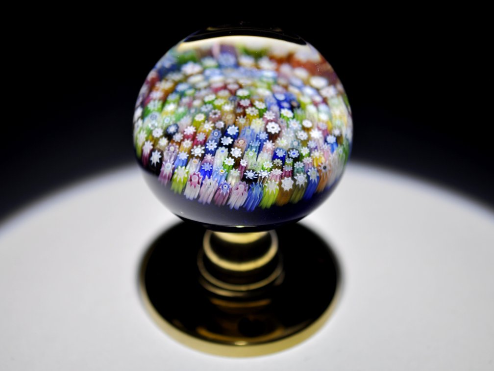 Millefiori Art Glass Doorknob