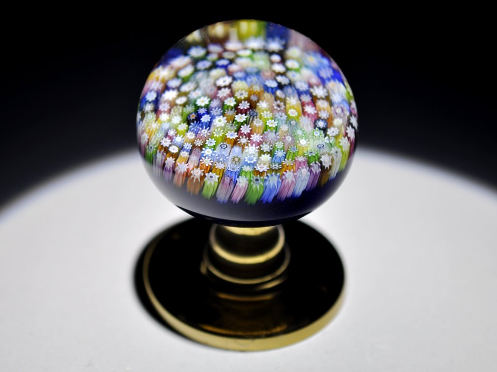 Millefiori Art Glass Doorknob