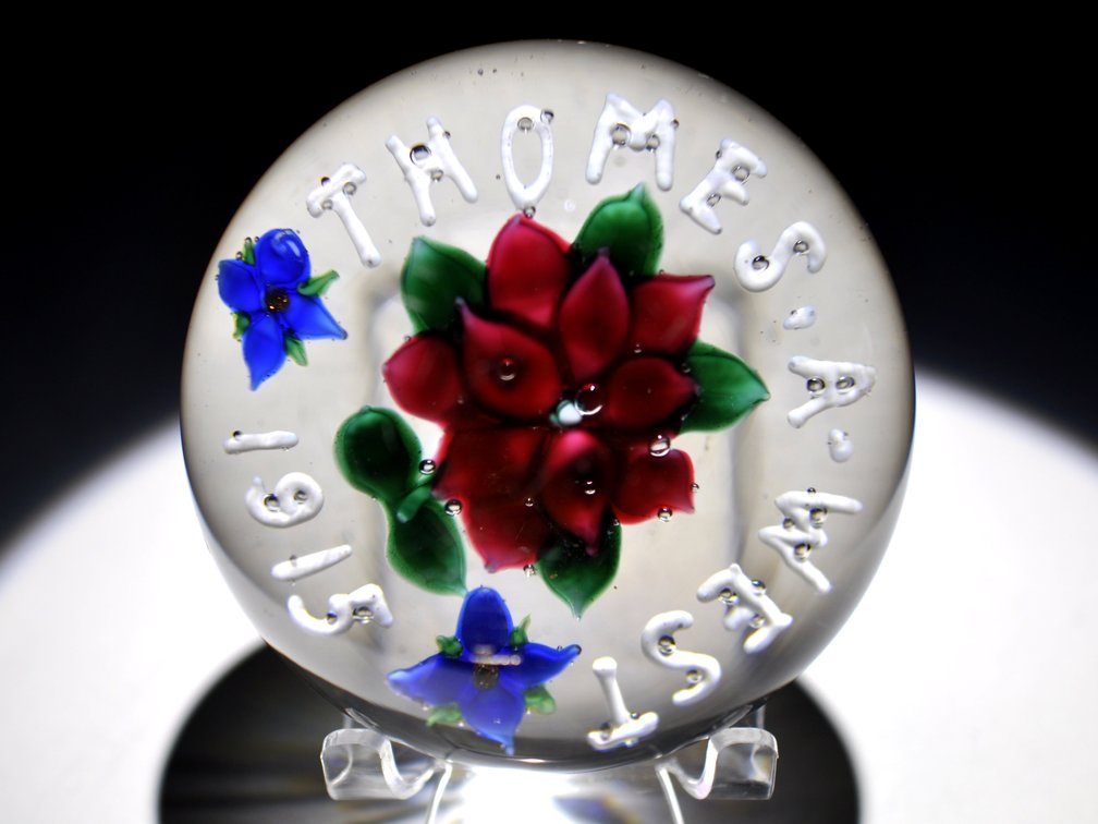 Thomas A West 1915 Paperweight