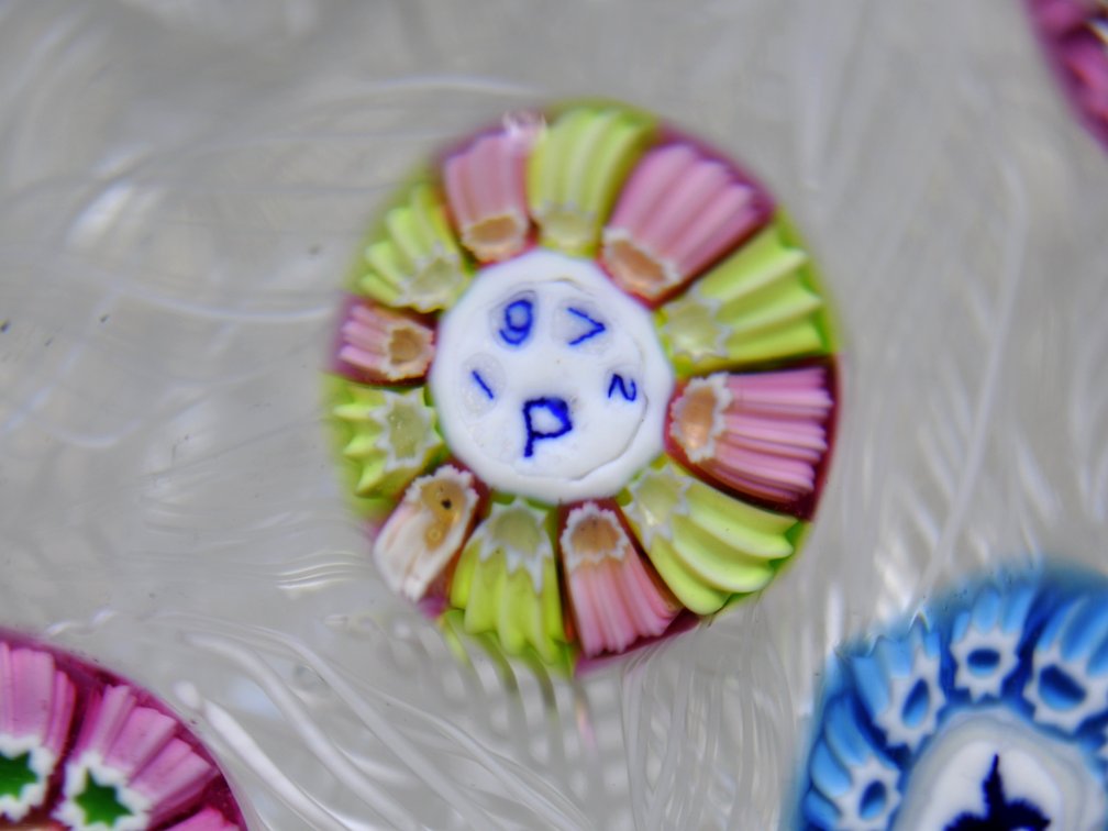 Perthshire 1972 PP11 Picture Cane Millefiori