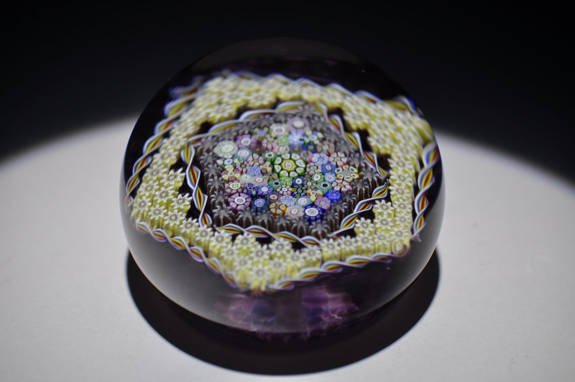 Perthshire 1980 Millefiori Weight