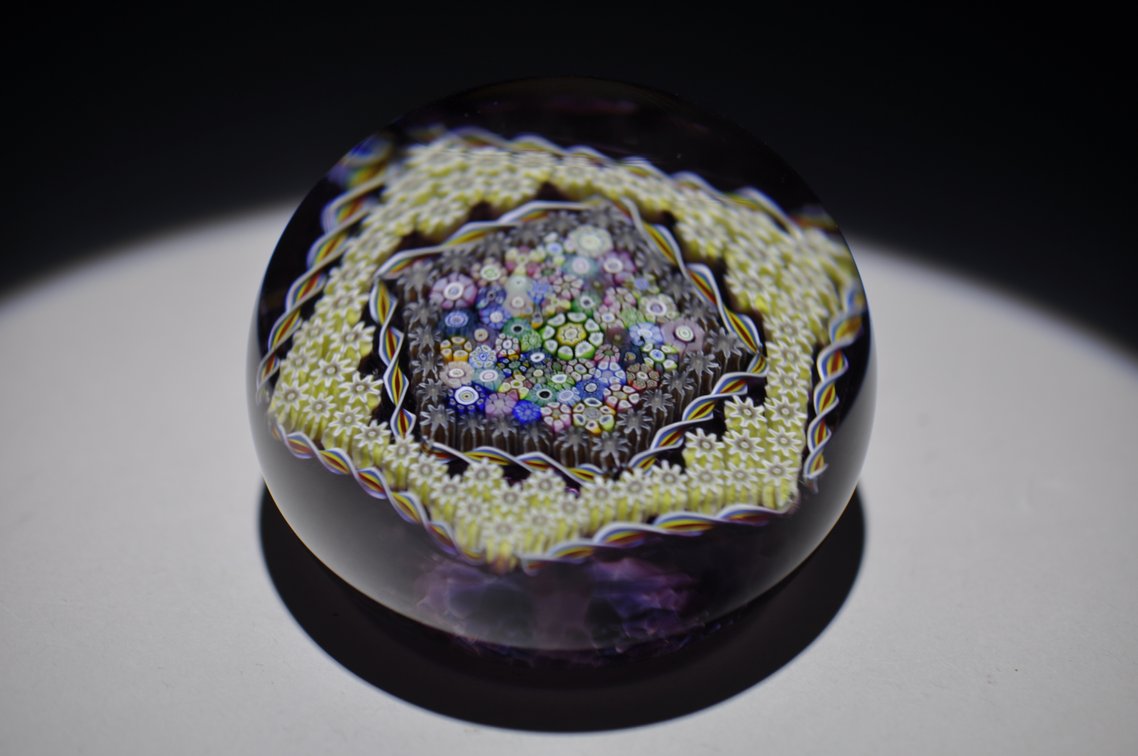 Perthshire 1980 Millefiori Weight