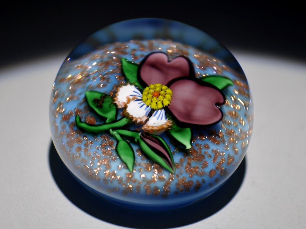 Charles Kaziun Lampwork Weight