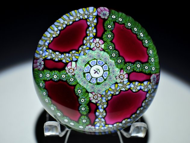 1974 Perthshire Millefiori Paperweight