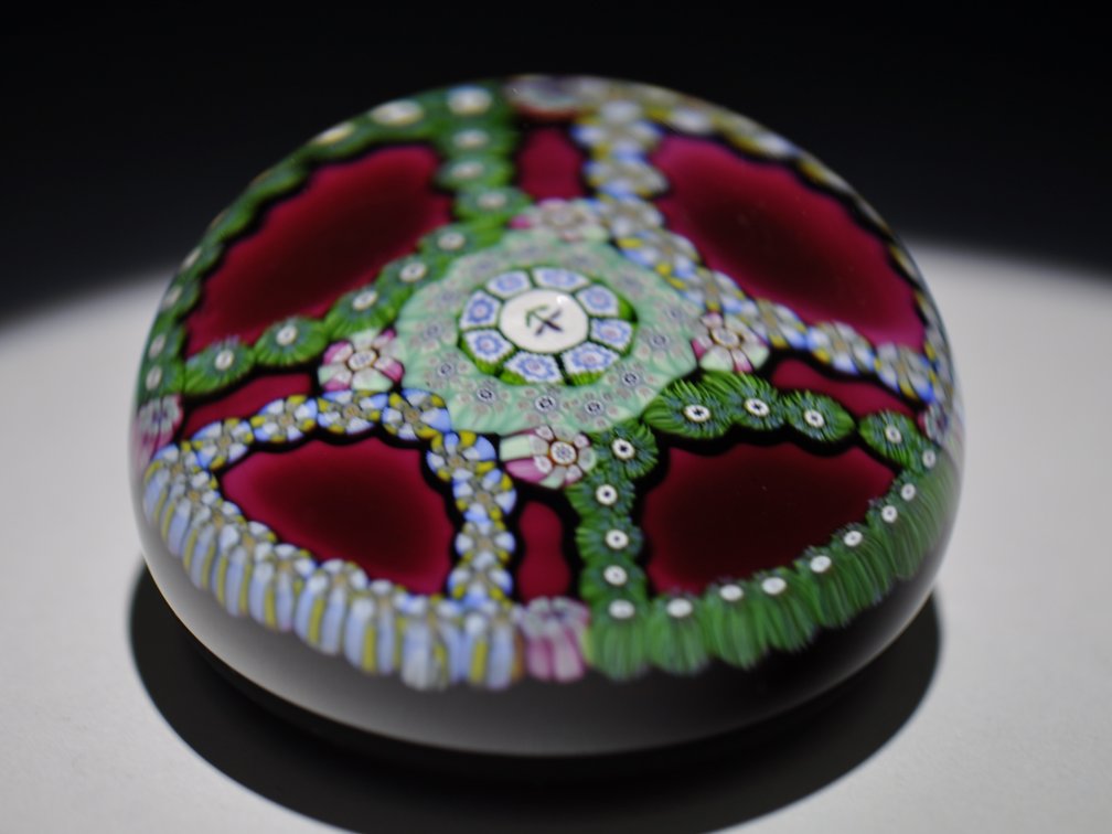 1974 Perthshire Millefiori Paperweight