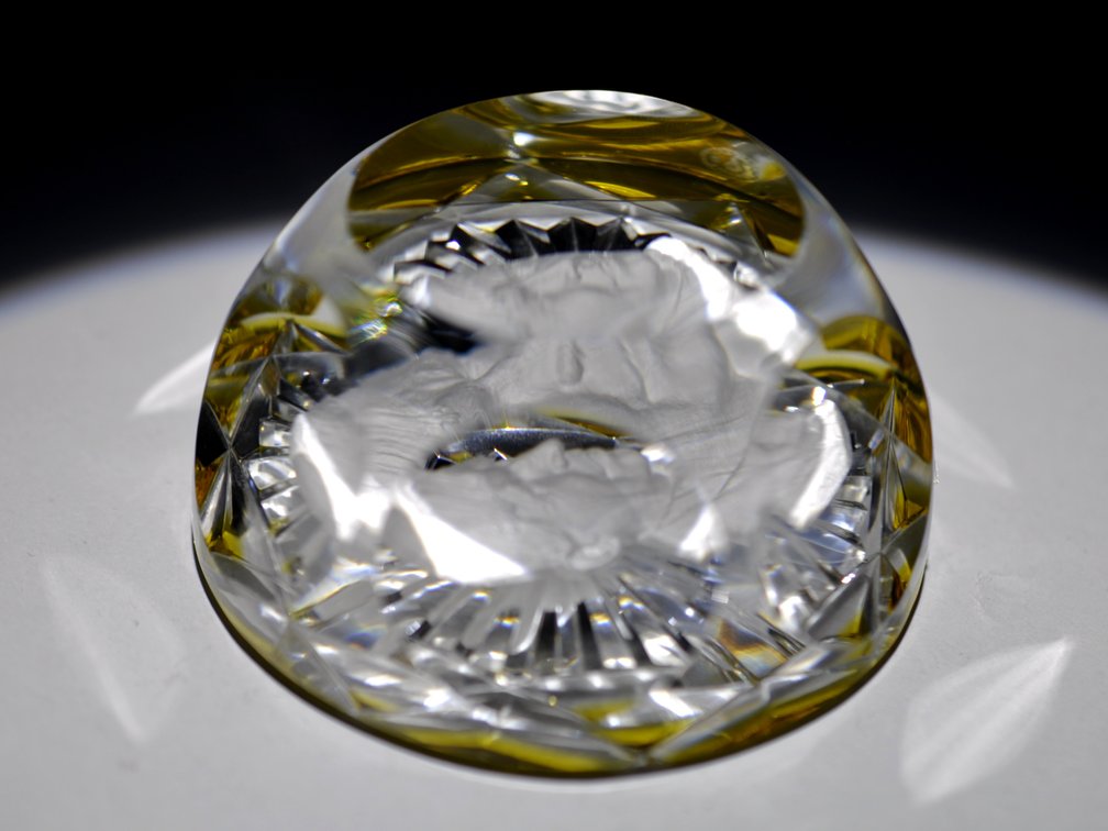 Baccarat 1984 Will Rodgers Sulphide