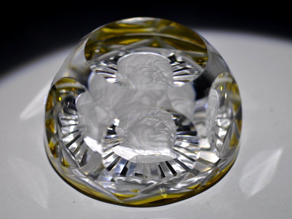 Baccarat 1984 Will Rodgers Sulphide