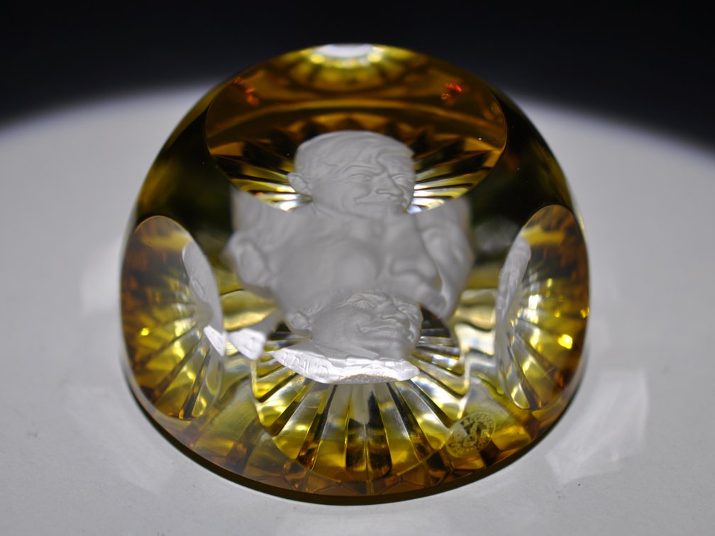 Baccarat 1984 Will Rodgers Sulphide