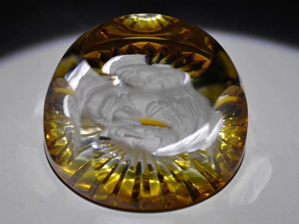 Baccarat 1984 Will Rodgers Sulphide