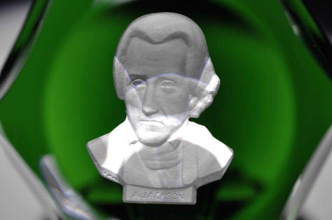 Baccarat 1971 Andrew Jackson Sulphide