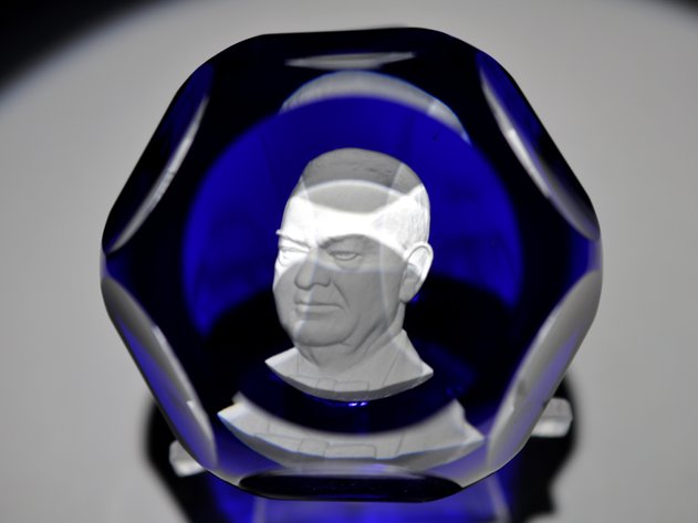 Baccarat 1971 Herbert Hoover Sulphide