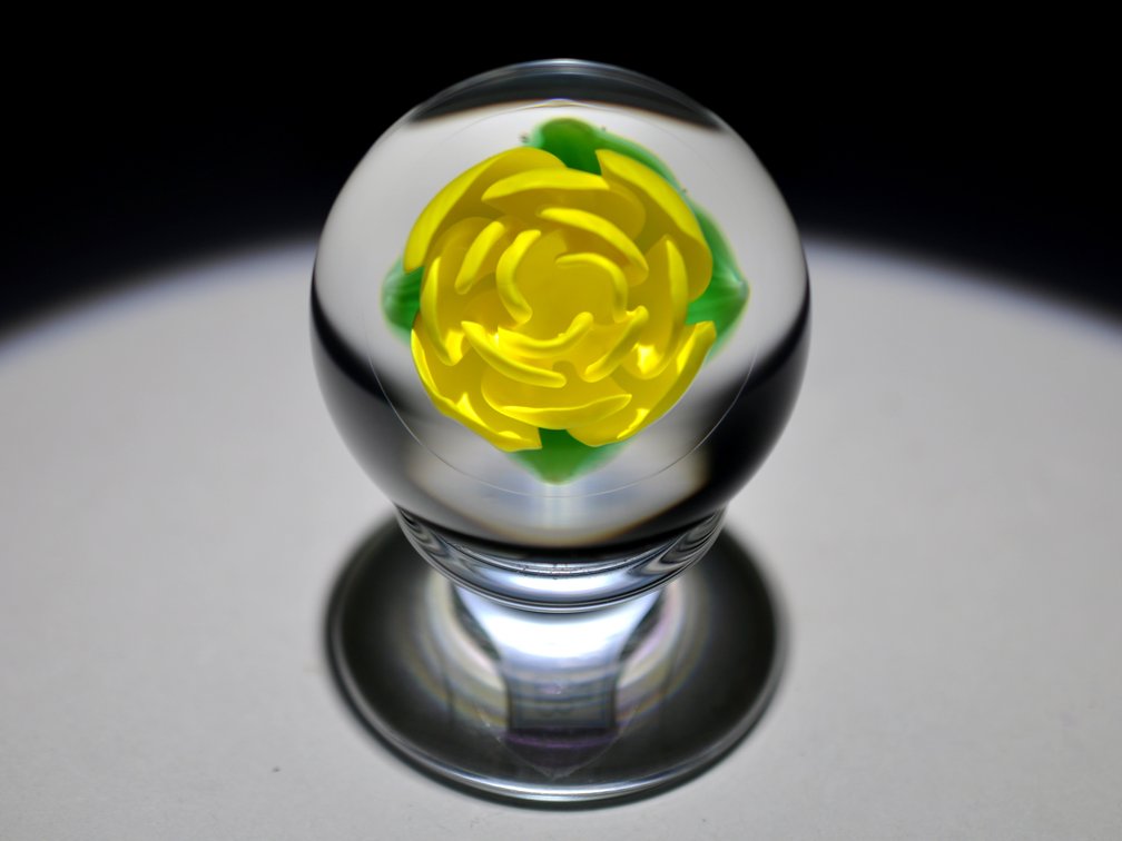 Francis Whittemore Yellow Rose Pedestal