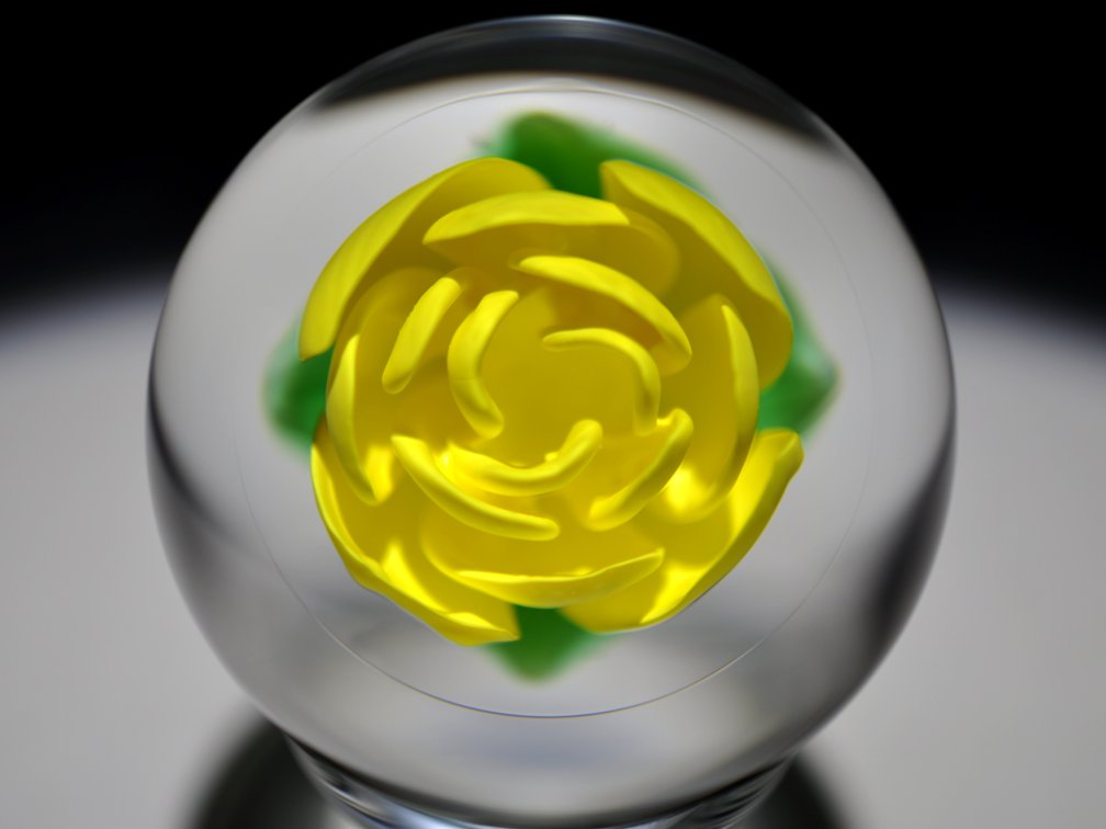Francis Whittemore Yellow Rose Pedestal