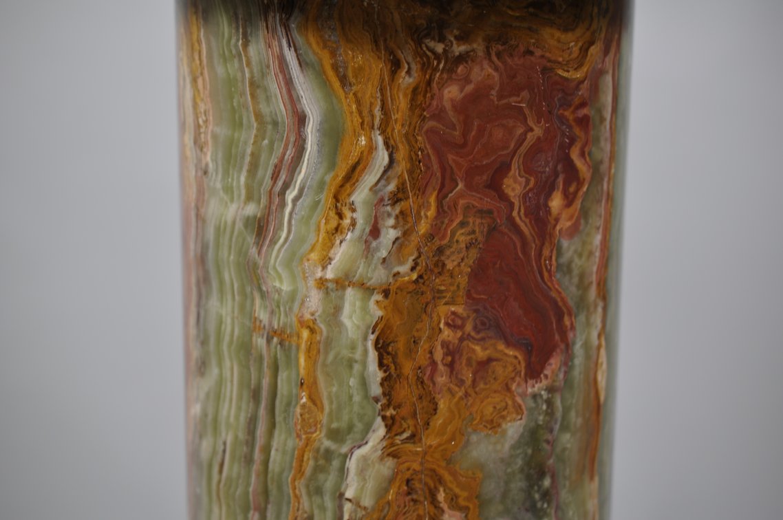 Banded Onyx Pedestal/Pillar, photo 4 of 15