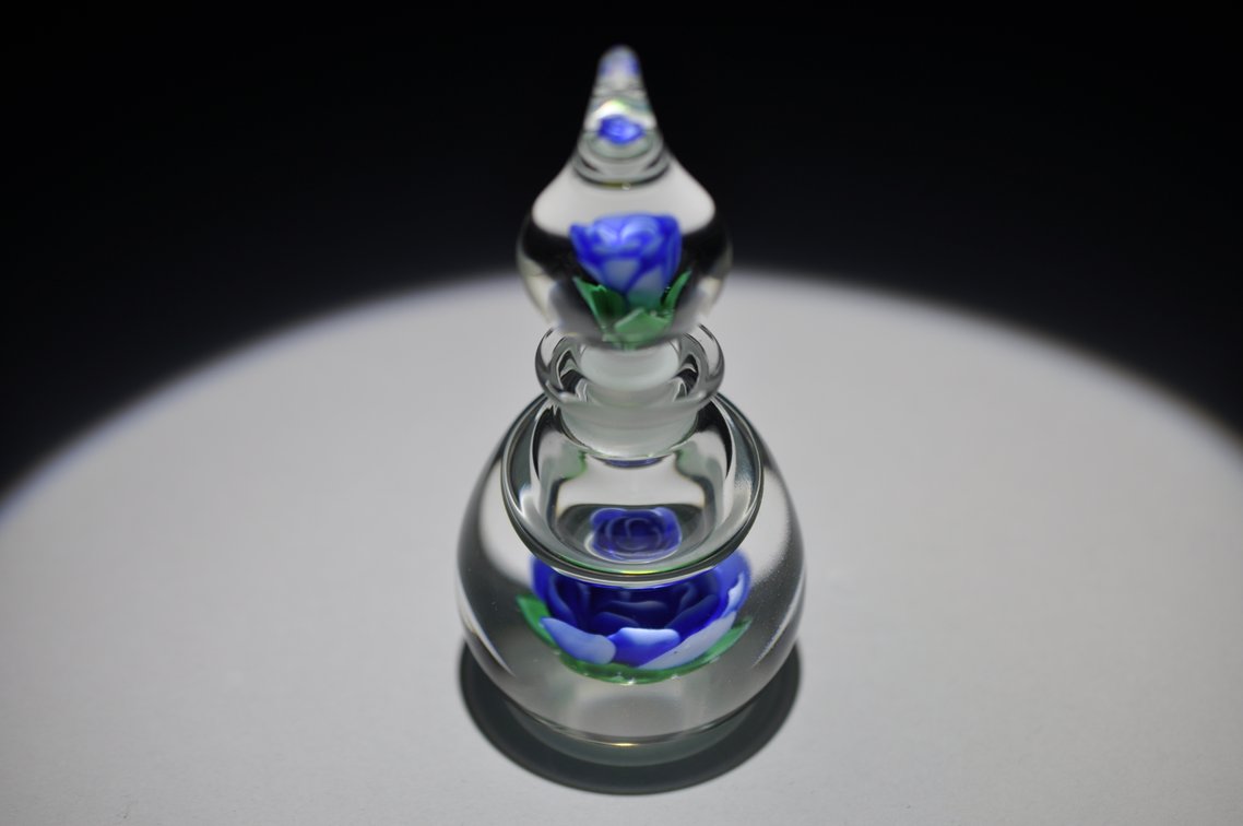 Whittemore Blue Rose Fragrance Bottle