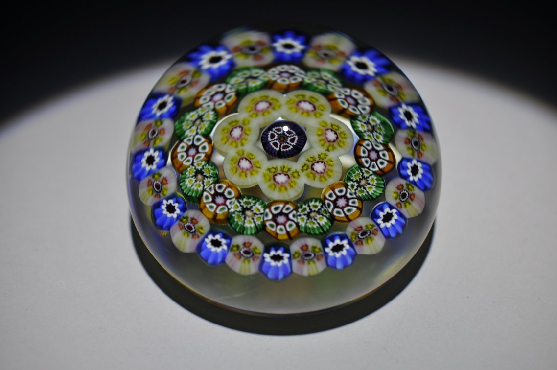Early St. Louis Millefiori Weight