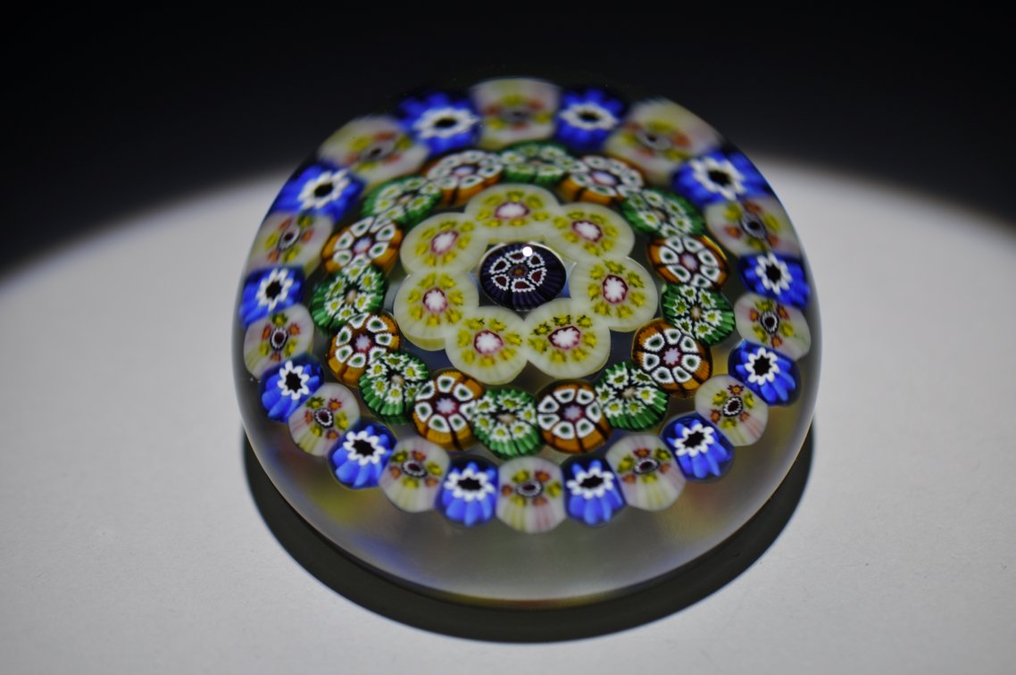 Early St. Louis Millefiori Weight