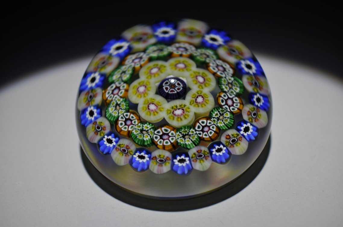 Early St. Louis Millefiori Weight