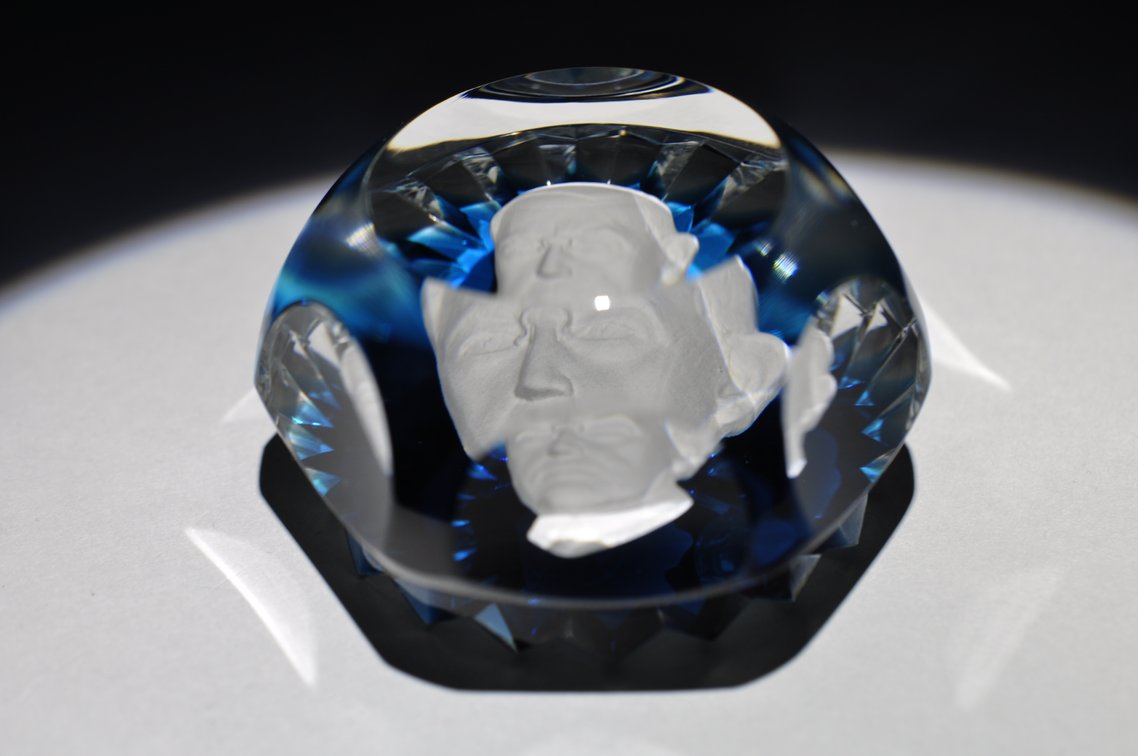 Baccarat Adlai Stevenson Sulphide