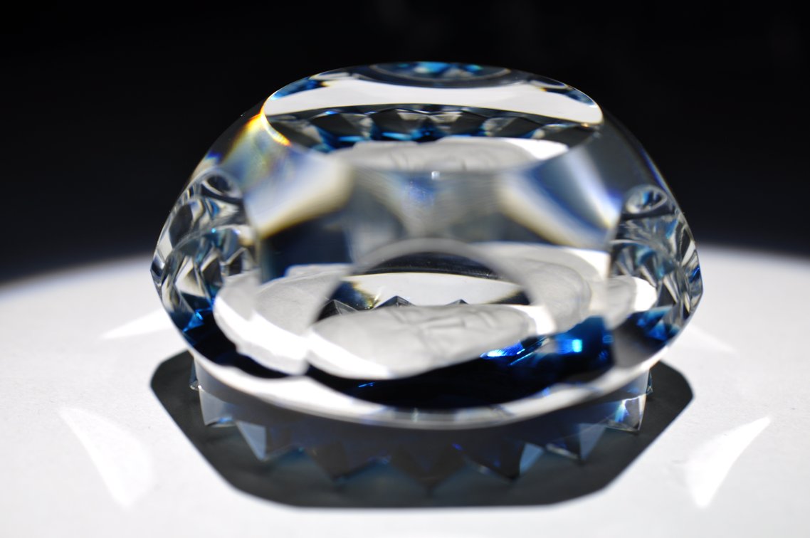 Baccarat Adlai Stevenson Sulphide