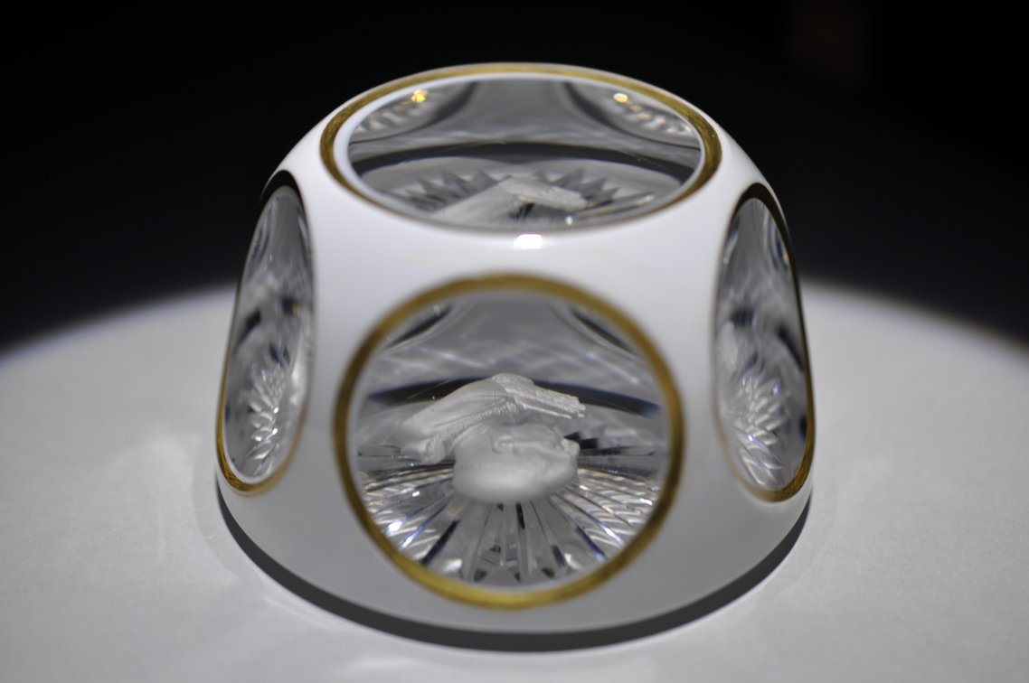 Baccarat Pope Pius XII Sulphide