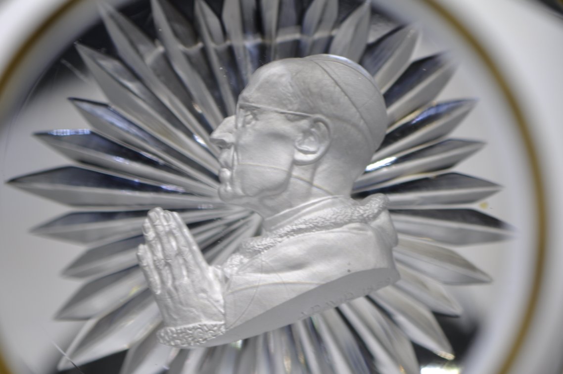 Baccarat Pope Pius XII Sulphide