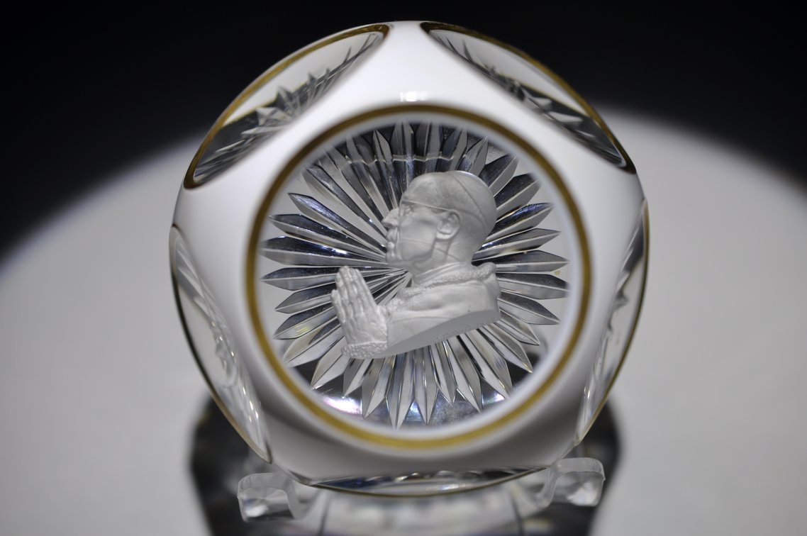 Baccarat Pope Pius XII Sulphide