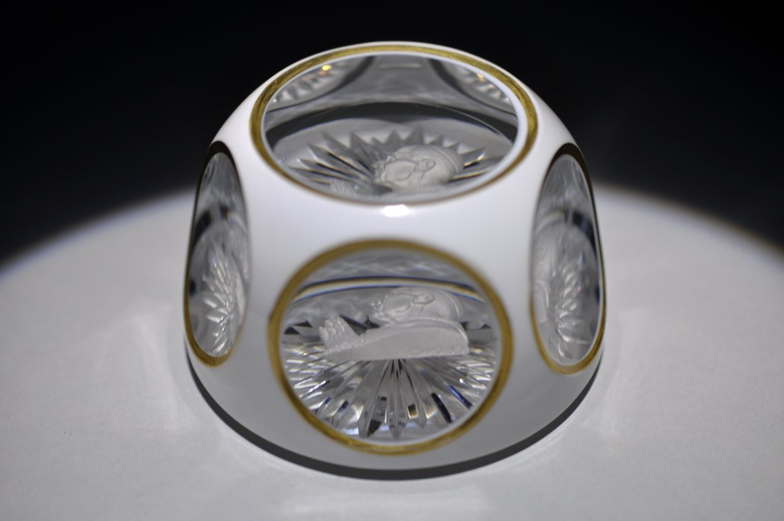 Baccarat Pope Pius XII Sulphide