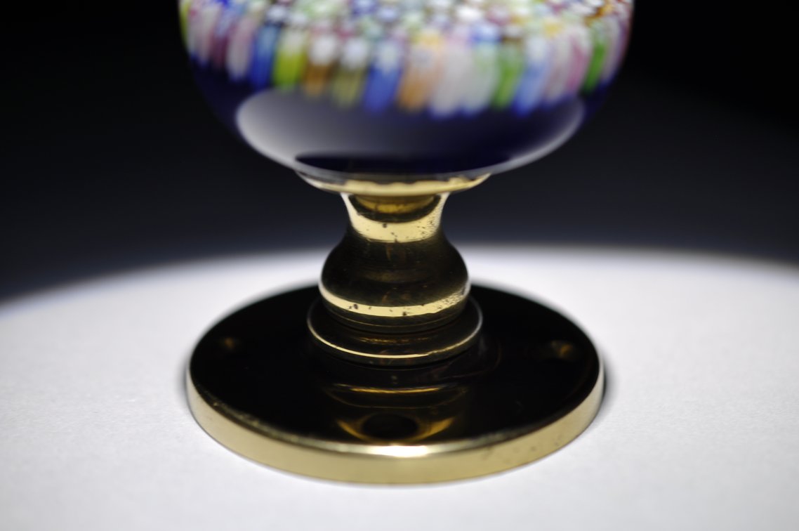 Millefiori Art Glass Doorknob