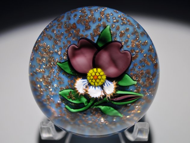 Charles Kaziun Lampwork Weight
