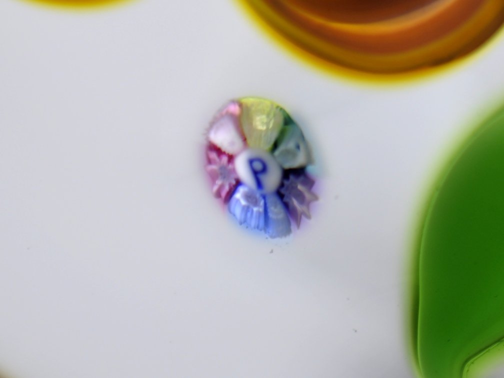 Perthshire Faceted Floral Paperweight