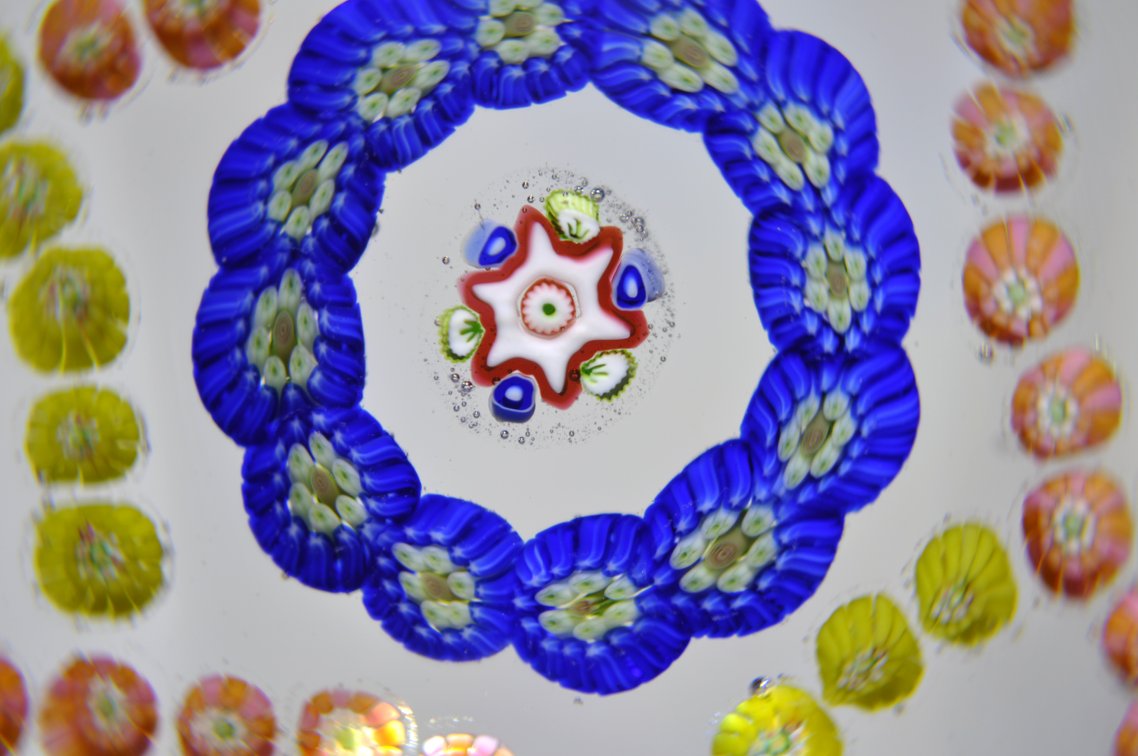 Antique Baccarat Interlaced Trefoil