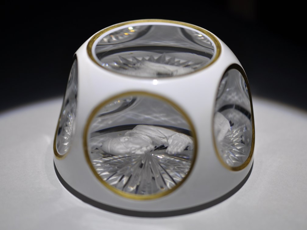 Baccarat Pope Pius XII Sulphide