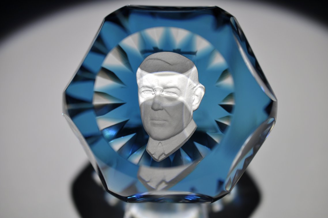 Baccarat Adlai Stevenson Sulphide