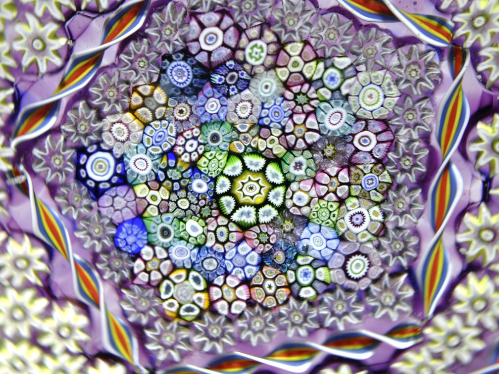 Perthshire 1980 Millefiori Weight