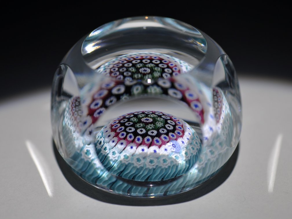 Whitefriars 1974 Faceted Millefiori Weight
